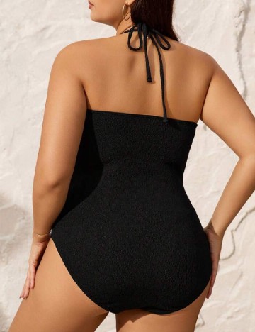 Costum de baie SHEIN CURVE, negru