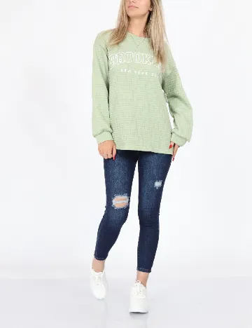 Bluza SHEIN, verde Verde