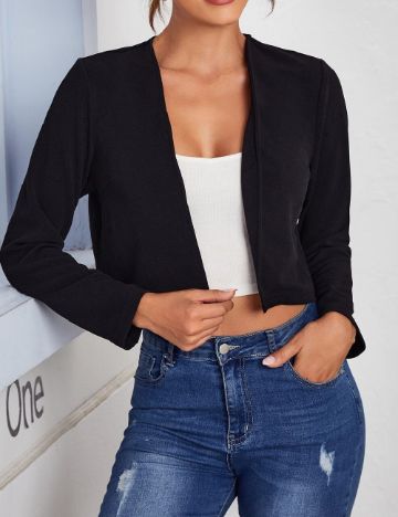 Blazer SHEIN, negru