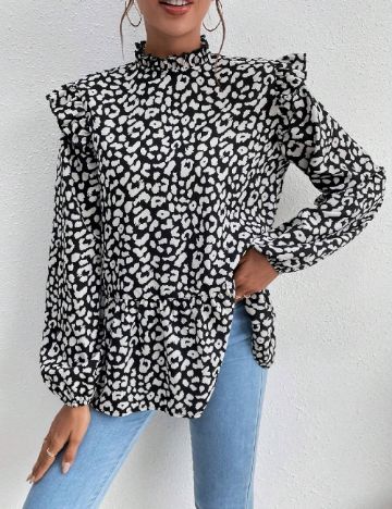 Bluza SHEIN, negru