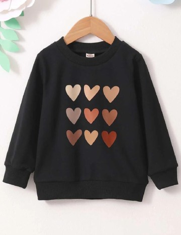 Bluza Shein Kids, negru