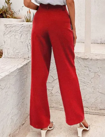 Pantaloni SHEIN, rosu Rosu