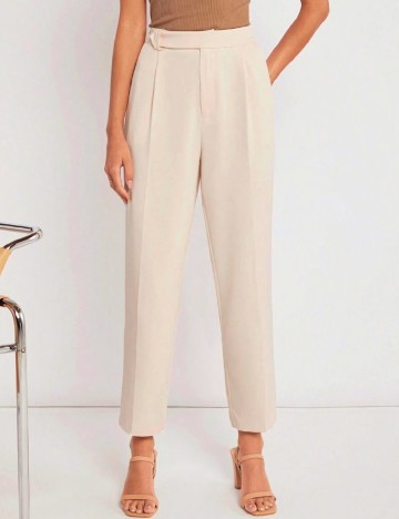 Pantaloni SHEIN, crem