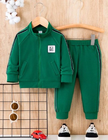 Trening Shein Kids, verde