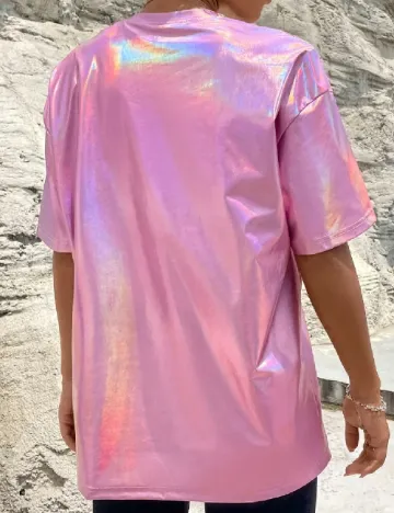 Tricou Oversize SHEIN, rozr Roz