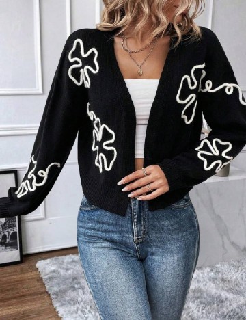 Cardigan SHEIN, negru