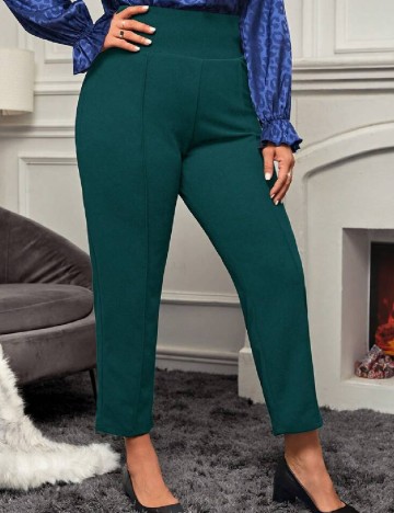 Pantaloni Emery Rose Curve, verde