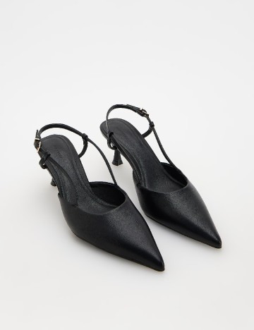 Pantofi Reserved, negru