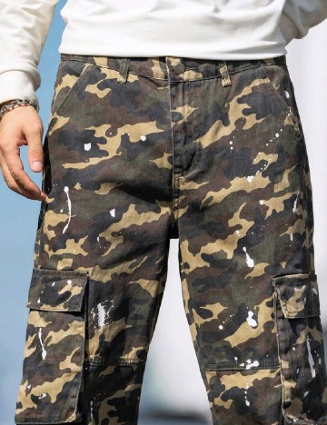 Pantaloni SHEIN, army