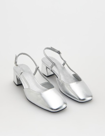 Sandale Reserved, argintiu
