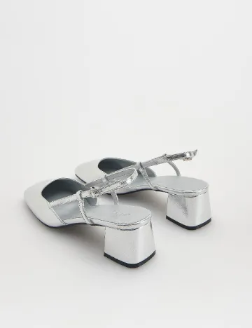 Sandale Reserved, argintiu Gri