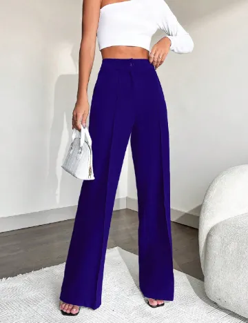 Pantaloni SHEIN, albastru