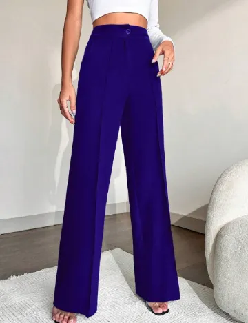 Pantaloni SHEIN, albastru