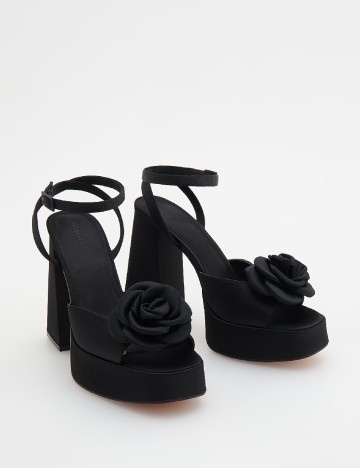 Sandale Reserved, negru