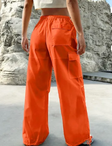 Pantaloni SHEIN, portocaliu Portocaliu