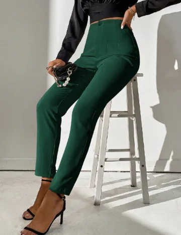 Pantaloni SHEIN, verde Verde
