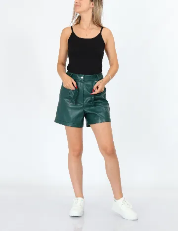 Pantaloni scurti SHEIN, verde Verde