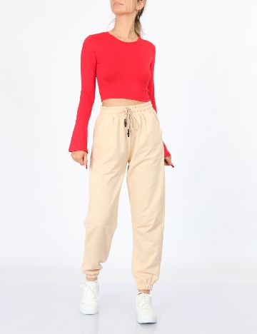 Pantaloni SHEIN, crem