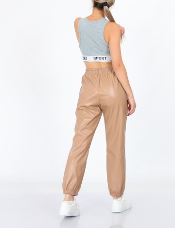 Pantaloni SHEIN, maro