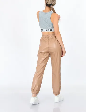 Pantaloni SHEIN, maro Maro