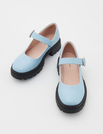 Pantofi Reserved, albastru