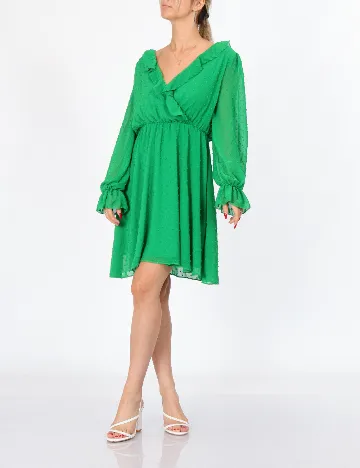 Rochie scurta SHEIN, verde Verde