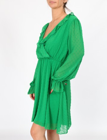 Rochie scurta SHEIN, verde