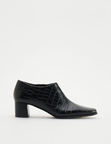 Pantofi Reserved, negru