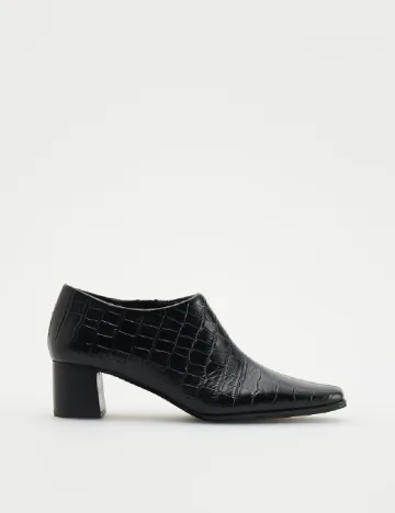 Pantofi Reserved, negru Negru