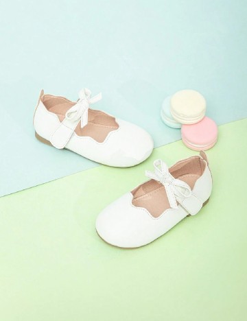 Pantofi Shein Kids, ecru