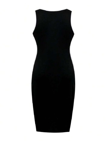 Rochie medie SHEIN CURVE, negru