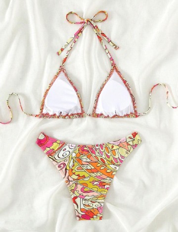 Costum de baie SHEIN, mix culori