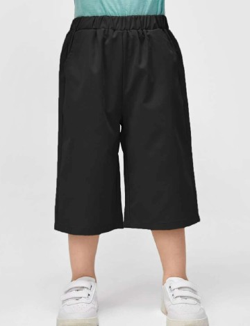 Pantaloni Shein Kids, negru