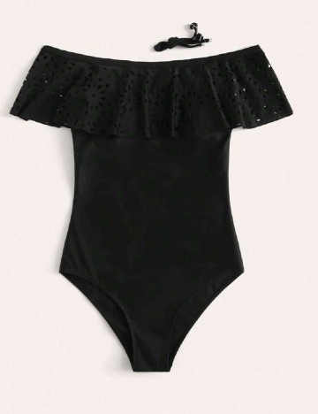 Costum de baie SHEIN, negru