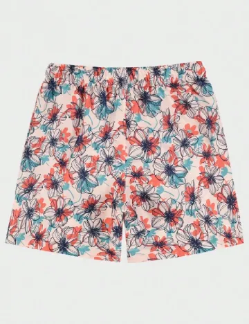 Short de baie SHEIN, floral Floral print