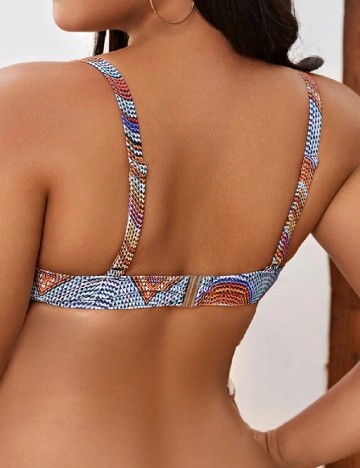 Sutien de baie SHEIN CURVE, mix culori