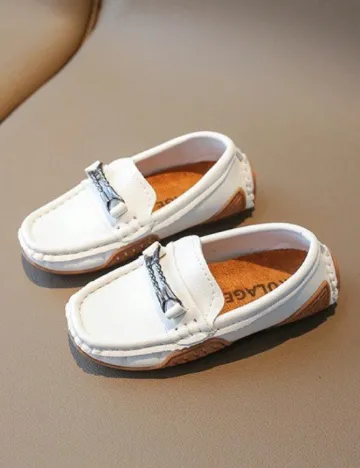 Mocasini Shein Kids, alb Alb