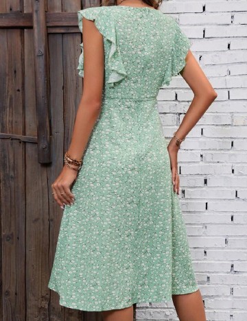 Rochie medie SHEIN, verde