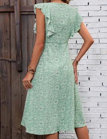 Rochie medie SHEIN, verde Verde