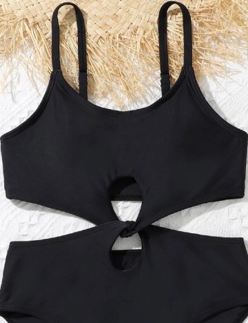 Costum de baie Shein Kids, negru