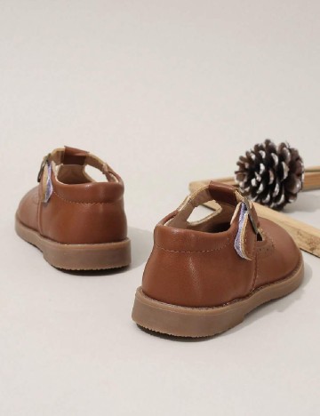 Pantofi Shein Kids, maro