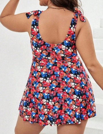 Costum de baie SHEIN CURVE, floral