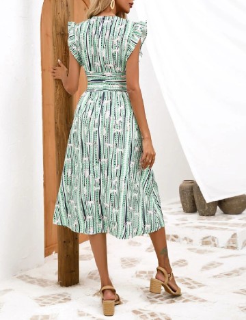 Rochie medie SHEIN, verde