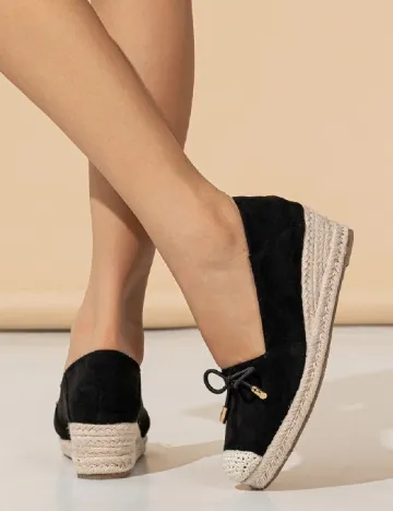 Espadrile SHEIN, negru Negru