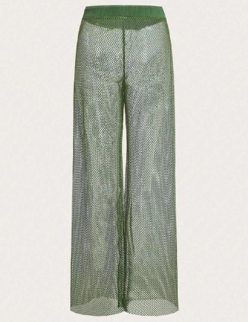 Pantaloni SHEIN, verde