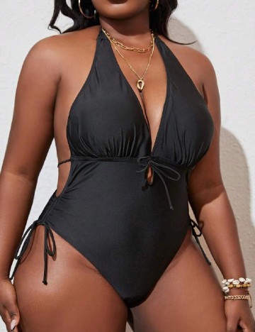 Costum de baie SHEIN CURVE, negru