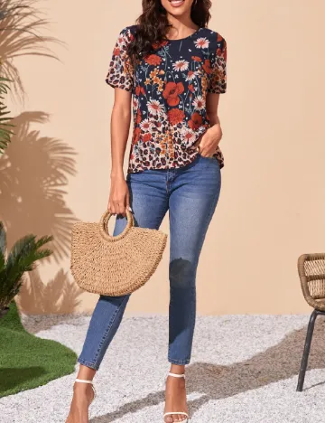 Bluza SHEIN, floral Floral print