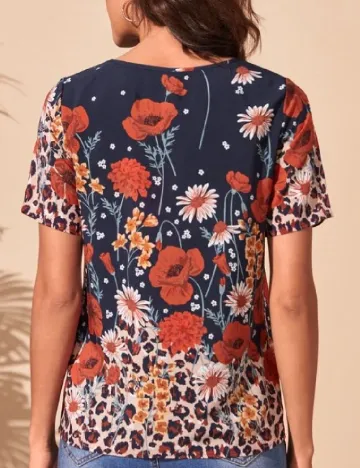 Bluza SHEIN, floral Floral print