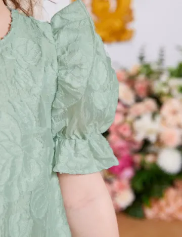 Rochie Shein Kids, verde Verde