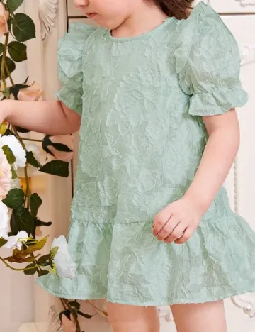 Rochie Shein Kids, verde Verde